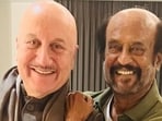 Anupam Kher and Rajinikanth are currently in Ayodhya. Anupam Kher and Rajinikanth are currently in Ayodhya.