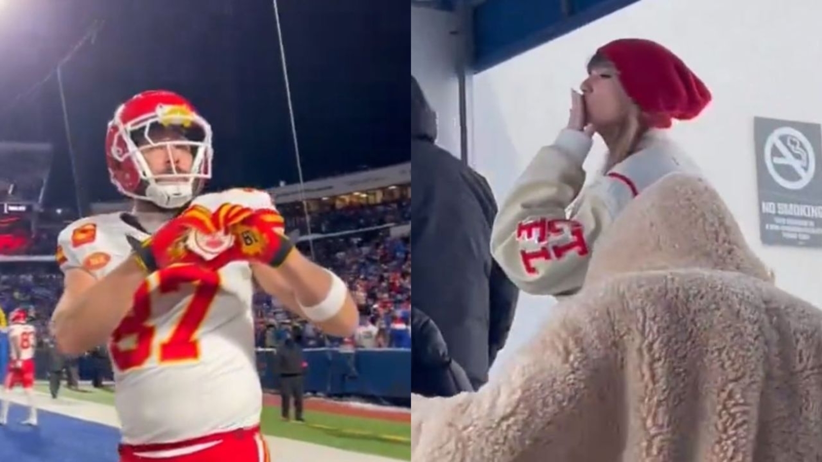 Taylor Swift blows kisses to booing Bills fans, karma served with Chiefs win - Vimarsana News