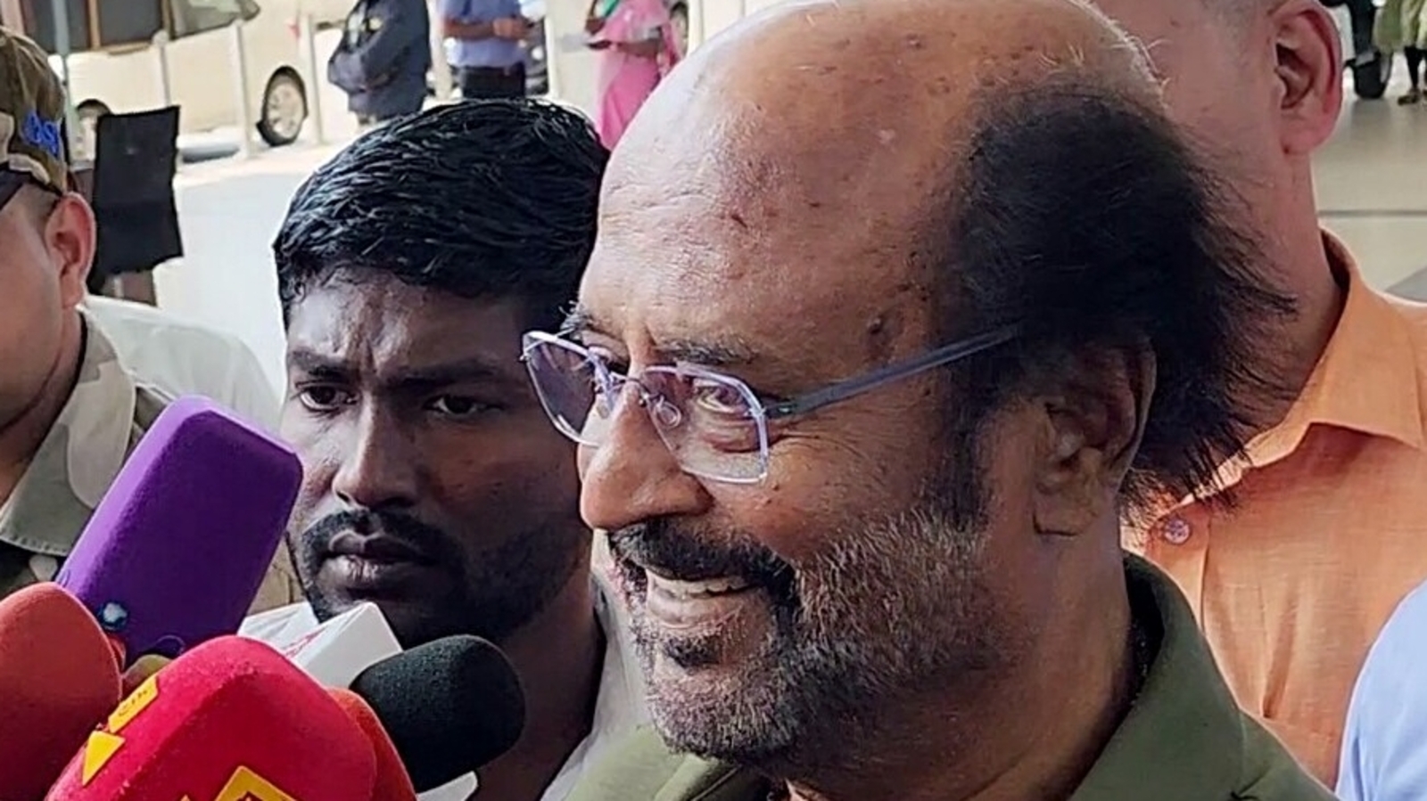 Rajnikanth reaches Ayodhya for Pran Pratishtha ceremony - Vimarsana News