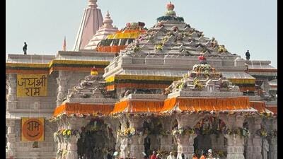 A grand Ram Temple was inaugurated in Ayodhya on January 22. (HT photo) A grand Ram Temple was inaugurated in Ayodhya on January 22. (HT photo)
