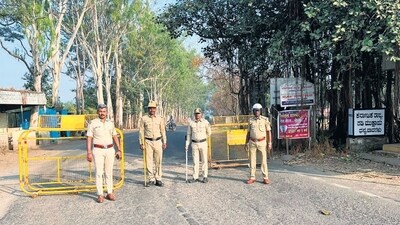 Security beefed up at Coastal Karnataka ahead of Ram Mandir inauguration (Pic for representation) Security beefed up at Coastal Karnataka ahead of Ram Mandir inauguration (Pic for representation)