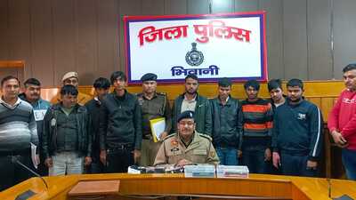 Bhiwani superintendent of police (SP) Varun Singla said that the elderly man received a video call on WhatsApp and a girl appeared in a nude video on the other side. (HT Photo)