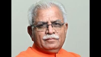 Haryana chief minister Manohar Lal Khattar (HT File Photo)