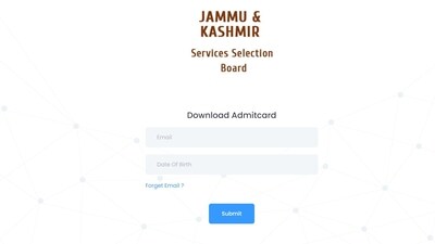 Steps to download JKSSB Accounts Assistant exam admit card Steps to download JKSSB Accounts Assistant exam admit card