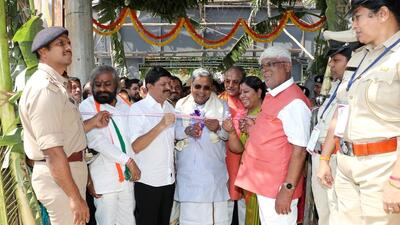 Karnataka chief minister Siddaramaiah said the Sitarama Lakshmana temple in Mahadevapura, constructed by the Hirandahalli Srirama Temple Trust, is an important religious site in Bengaluru (ANI)