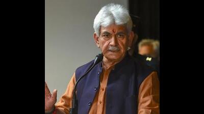Lieutenant governor Manoj Sinha (PTI file)