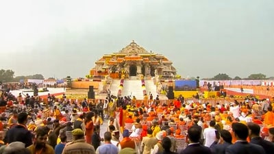 Ayodhya Ram Mandir opening ceremony took place on January 22. (PTI) (PTI) Ayodhya Ram Mandir opening ceremony took place on January 22. (PTI) (PTI)