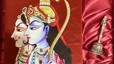 A wedding invite inspired by Ram-Sita A wedding invite inspired by Ram-Sita