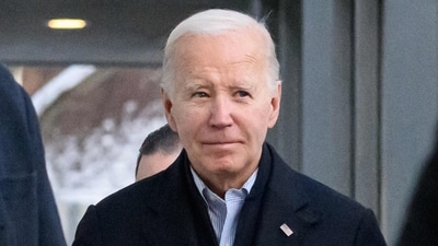 Joe Biden steps out of Saint Edmond Roman Catholic Church after attending mass in Rehoboth Beach, Delaware, on January 20, 2024 (Photo by Mandel NGAN / AFP) (AFP) Joe Biden steps out of Saint Edmond Roman Catholic Church after attending mass in Rehoboth Beach, Delaware, on January 20, 2024 (Photo by Mandel NGAN / AFP) (AFP)