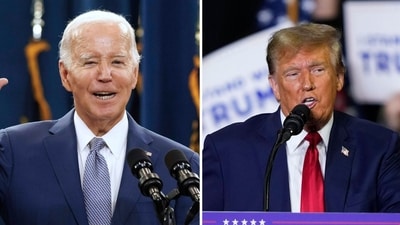 President Joe Biden mocked Donald Trump for confusing Nikki Haley with Nancy Pelosi (AP Photo/Ben McKeown, File, AP Photo/Matt Rourke, File) President Joe Biden mocked Donald Trump for confusing Nikki Haley with Nancy Pelosi (AP Photo/Ben McKeown, File, AP Photo/Matt Rourke, File)