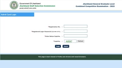 JSSC releases admit cards for JGGLCCE 2023, download now JSSC releases admit cards for JGGLCCE 2023, download now