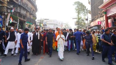 Mamata Banerjee holds all-faith rally in Kolkata (Twitter/TMC)