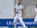 England fast bowler Mark Wood