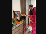 The photograph was shared by Congress spokesperson Supriya Shrinate on X. The photograph was shared by Congress spokesperson Supriya Shrinate on X.