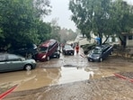 Hundreds were rescued from their homes in San Diego following torrential rains. Hundreds were rescued from their homes in San Diego following torrential rains.