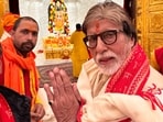 Amitabh Bachchan inside Ram Temple in Ayodhya. Amitabh Bachchan inside Ram Temple in Ayodhya.