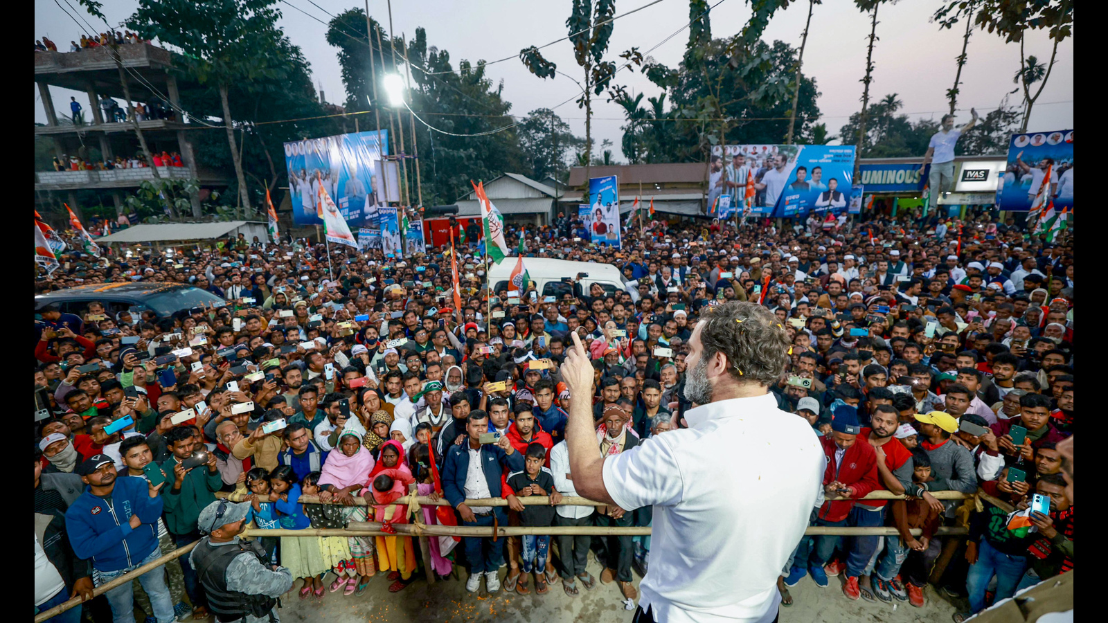 Row erupts as Rahul Gandhi's Bharat Jodo Nyay Yatra curbed in Assam | Latest News India - Vimarsana News