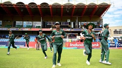 Mridha picked up 5/43 in 8 overs to help Bangladesh restrict India to 251/7 in 50 overs (Getty Images)