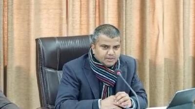 DM Manish Kumar Verma (above) informed that efforts were being made to spread voting awareness among public through special mobile demonstration vehicles, which will be deployed in the district from January 25. (HT Photot) DM Manish Kumar Verma (above) informed that efforts were being made to spread voting awareness among public through special mobile demonstration vehicles, which will be deployed in the district from January 25. (HT Photot)