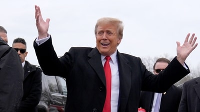 Republican presidential candidate former President Donald Trump (AP)