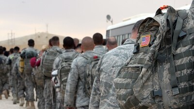 On Saturday, four US personnel suffered traumatic brain injuries after Iraq's Ain al-Asad air base was hit by multiple ballistic missiles and rockets fired by Iranian-backed militants from inside Iraq. (AFP/File) On Saturday, four US personnel suffered traumatic brain injuries after Iraq's Ain al-Asad air base was hit by multiple ballistic missiles and rockets fired by Iranian-backed militants from inside Iraq. (AFP/File)