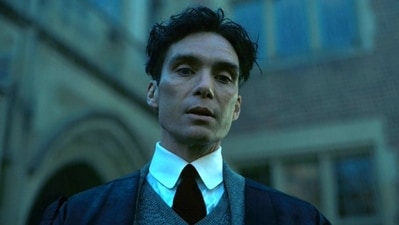 Cillian Murphy in a still from Oppenheimer. Cillian Murphy in a still from Oppenheimer.
