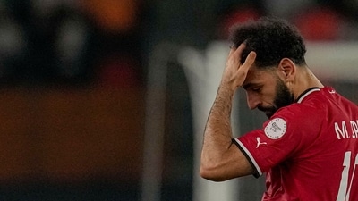 Egypt's Mohamed Salah leaves the field after sustaining an injury (AP) Egypt's Mohamed Salah leaves the field after sustaining an injury (AP)