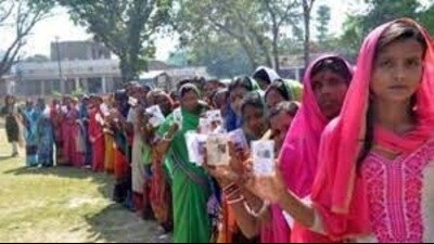 Large enrolment of women voters has led to the improvement of the gender ratio of U.P. by 11 points. (For Representation) Large enrolment of women voters has led to the improvement of the gender ratio of U.P. by 11 points. (For Representation)