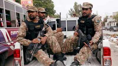 The cabinet chaired by caretaker Prime Minister Anwaar ul Haq Kakar approved the deployment of army and paramilitary troops to ensure a peaceful election. (Reuters)