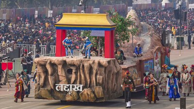 Ladakh tableau will showcase the Indian women's ice hockey team which is comprised of Ladakhi women. (PTI) Ladakh tableau will showcase the Indian women's ice hockey team which is comprised of Ladakhi women. (PTI)