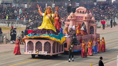 This Republic Day, tableaux have been created to showcase the theme of 'women empowerment,' highlighting the progress and accomplishments of women in diverse fields. (PTI) This Republic Day, tableaux have been created to showcase the theme of 'women empowerment,' highlighting the progress and accomplishments of women in diverse fields. (PTI)