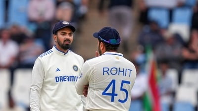 India's skipper Rohit Sharma with KL Rahul (PTI) India's skipper Rohit Sharma with KL Rahul (PTI)