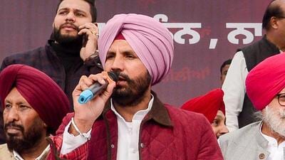 Punjab Congress president Amrinder Singh Raja Warring (ANI)