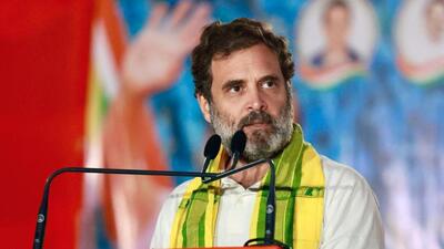 Rahul was addressing a gathering in his ongoing Bharat Jodo Nyay Yatra which resumed from Meghalaya’s Ri Bhoi. (ANI photo)