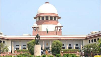 The Supreme Court was hearing a suit filed by the Tamil Nadu government against the Karnataka government challenging the alleged diversion of water from the Pennaiyar river for various purposes. (HT Photo) The Supreme Court was hearing a suit filed by the Tamil Nadu government against the Karnataka government challenging the alleged diversion of water from the Pennaiyar river for various purposes. (HT Photo)