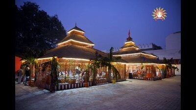 The hindutva activists were denied to perform prayers at Bababudangiri Dattatreyapeet on Monday to mark Ram Temple inauguration. (PTI) The hindutva activists were denied to perform prayers at Bababudangiri Dattatreyapeet on Monday to mark Ram Temple inauguration. (PTI)