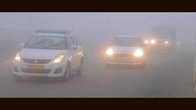 The ongoing cold wave sweeping Haryana and Punjab showed no signs of abating, with minimum temperatures hovering below normal at many places on Tuesday. (HT File Photo)