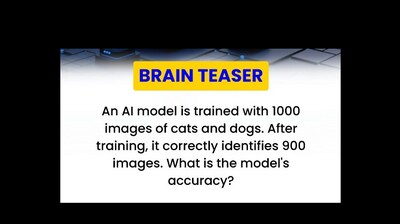 Will you be able to solve this brain teaser? Will you be able to solve this brain teaser?