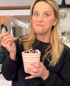 A still of actor Reese Witherspoon taken from a video on social media
