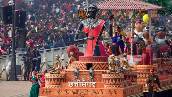 Chhattisgarh tableau will reflect female dominance in tribal communities of Bastar.&nbsp;&nbsp;(PTI)