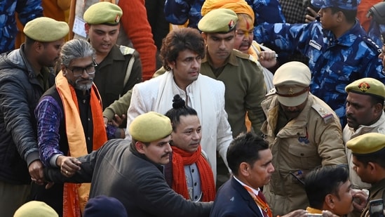 Sonu Nigam and Kailash Kher were also a part of the Ram Mandir ceremony. Kailash Kher told ANI, "It was the dream of our parents to be able to see Pran Pratishtha in their lifetime. But today, they are sending their blessings from the heavens. This is a divine moment."