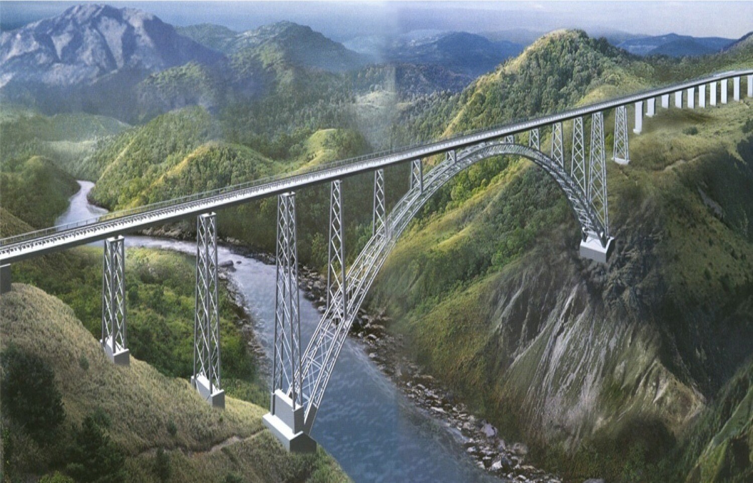 A view of what the project is supposed to like after completion. Officials, however, said that they can’t give a deadline for completion yet. (HT) A view of what the project is supposed to like after completion. Officials, however, said that they can’t give a deadline for completion yet. (HT)