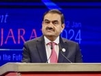 Adani Group chairman Gautam Adani at the Vibrant Gujarat Global Summit in Gandhinagar. 
