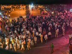 Following tension in Mumbai's Mira Road, illegal structures in the same area were razed on Tuesday. Following tension in Mumbai's Mira Road, illegal structures in the same area were razed on Tuesday.