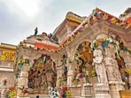 Ram Mandir in Ayodhya. Ram Mandir in Ayodhya.