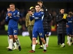  Chelsea's Leo Castledine celebrates after the match