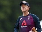Andy Flower during his time with England cricket team Andy Flower during his time with England cricket team