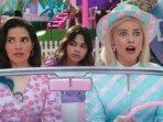 America Ferrera and Margot Robbie in a still from Barbie, directed by Greta Gerwig. America Ferrera and Margot Robbie in a still from Barbie, directed by Greta Gerwig.