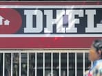 DHFL signboard