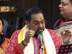 Shankar Mahadevan singing at Ram Mandir Shankar Mahadevan singing at Ram Mandir